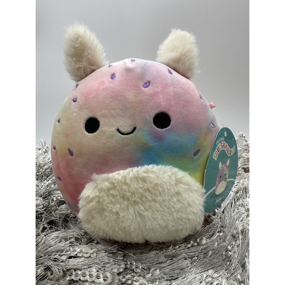 Noe‎ the Axolotl Squishmallow – 10" Soft Plush – Rare Tie-Dye Edition